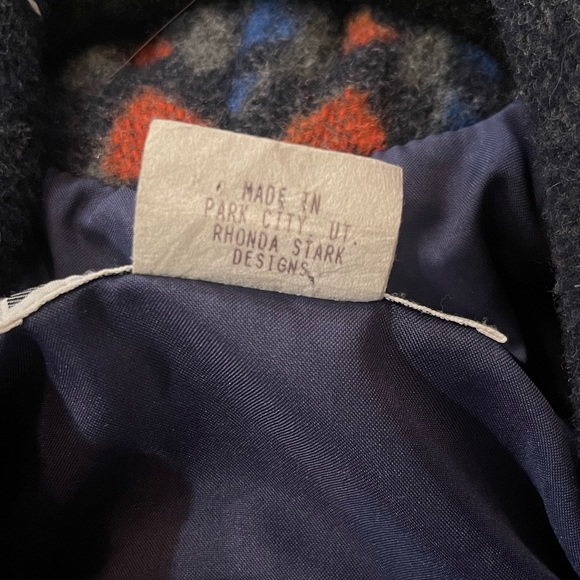 Vintage Wool Aztec Blazer - Picture 5 of 6